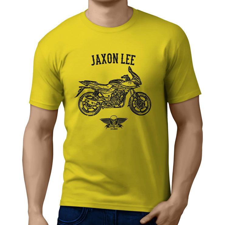 Jaxon Lee Illustration For A Pulsar 220 Bajaj Motorbike Fan T-shirt