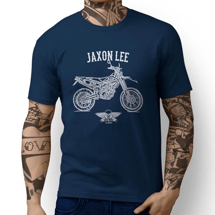 Jaxon Lee Illustration For A Beta 520RS Motorbike Fan T-shirt