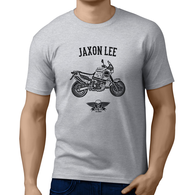 Jaxon Lee* Illustration For A Cagiva Elefant 900 ie Motorbike Fan T-shirt