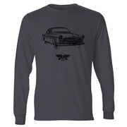Jaxon Lee Illustration For A Chrysler Windsor 1956 Motorcar Fan LS-Tshirt