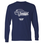 Jaxon Lee Illustration For A Chrysler Windsor 1956 Motorcar Fan LS-Tshirt