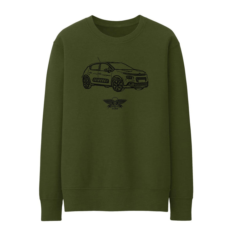 Jaxon Lee Illustration For A Citroen C3 Motorcar Fan Jumper