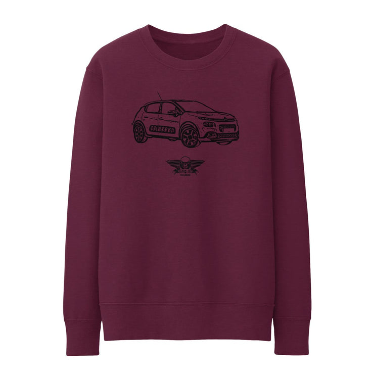 Jaxon Lee Illustration For A Citroen C3 Motorcar Fan Jumper