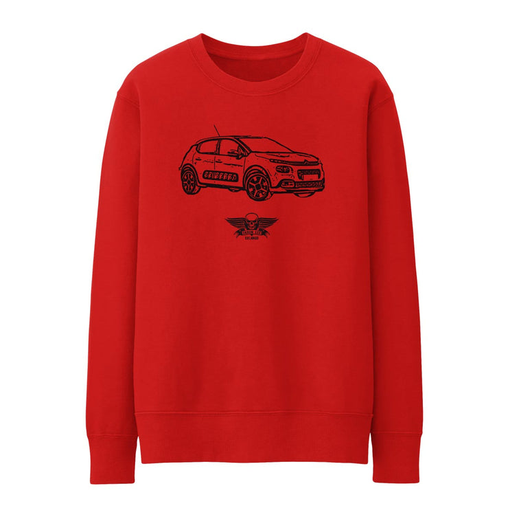 Jaxon Lee Illustration For A Citroen C3 Motorcar Fan Jumper