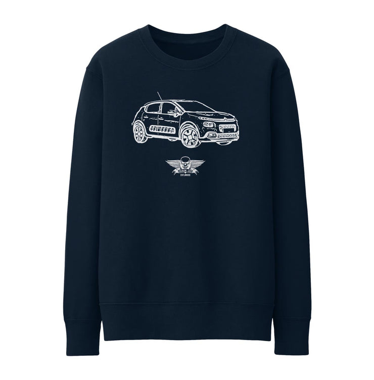 Jaxon Lee Illustration For A Citroen C3 Motorcar Fan Jumper