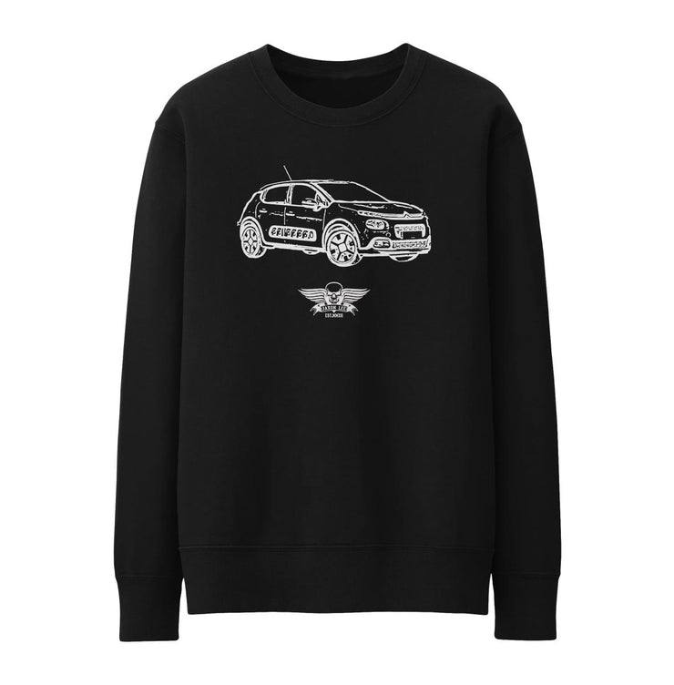 Jaxon Lee Illustration For A Citroen C3 Motorcar Fan Jumper
