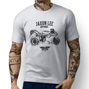 Jaxon Lee* Illustration For A Ducati 848 EVO Motorbike Fan T-shirt