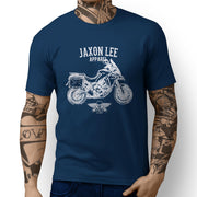 Jaxon Lee Illustration For A Ducati Multistrada 1200 Enduro Motorbike Fan T-shir