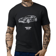 Jaxon Lee Illustration For A Ferrari GTC4 Lusso T Motorcar Fan T-shirt