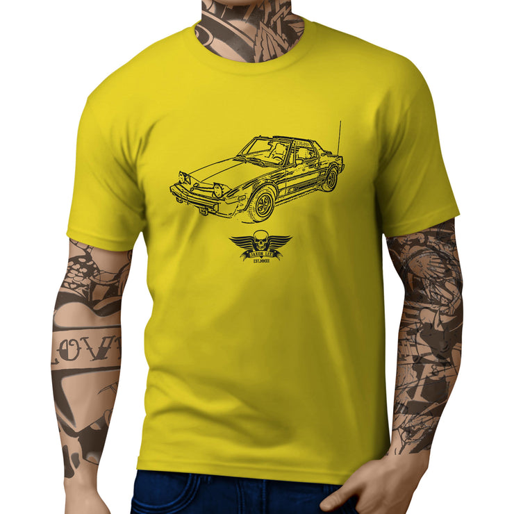 Jaxon Lee Illustration For A Fiat X19 Bertone Motorcar Fan T-shirt