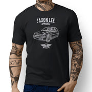 Jaxon Lee Illustration For A Ford Fiesta RS Turbo Motorcar Fan T-shirt