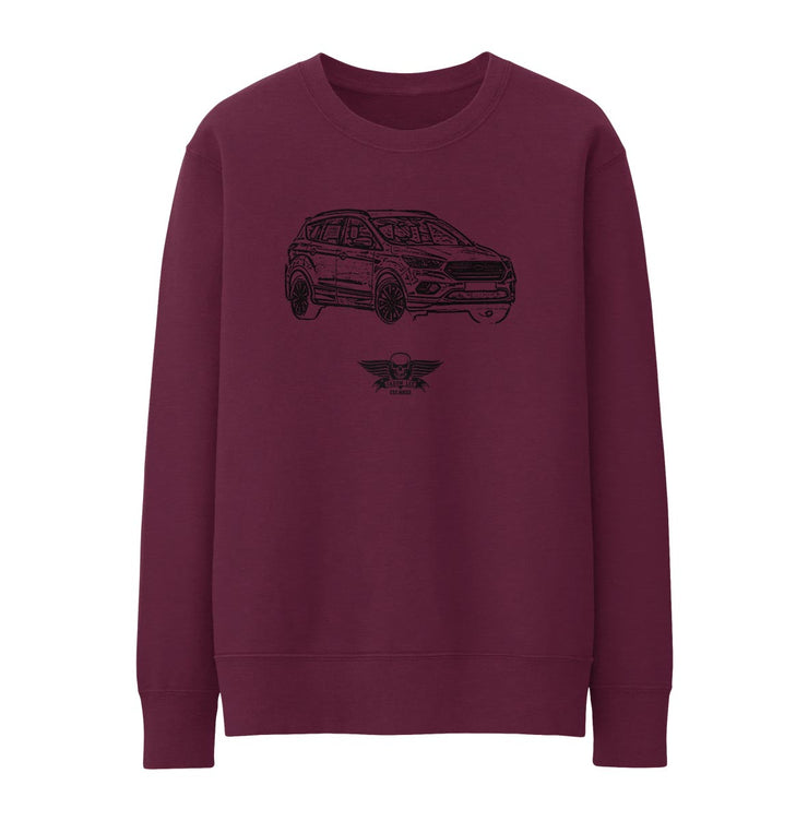 Jaxon Lee Illustration For A Ford Kuga Motorcar Fan Jumper