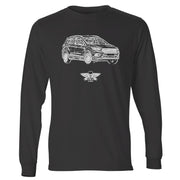 Jaxon Lee Illustration For A Ford Kuga Motorcar Fan LS-Tshirt