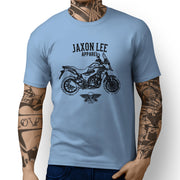 Jaxon Lee Illustration For A Honda CB500X Motorbike Fan T-shirt