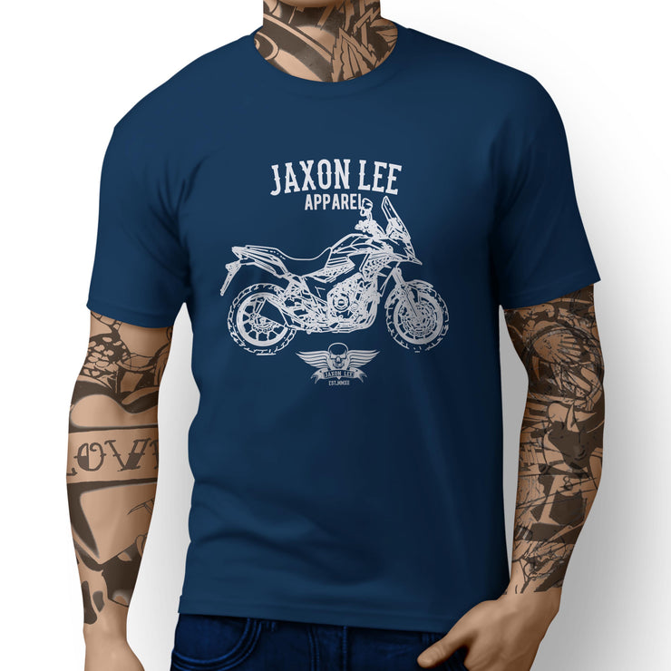 Jaxon Lee Illustration For A Honda CB500X Motorbike Fan T-shirt