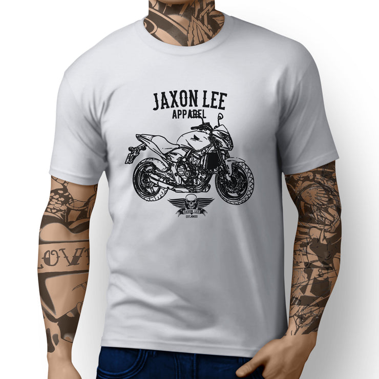 Jaxon Lee Illustration For A Honda CB600F Motorbike Fan T-shirt