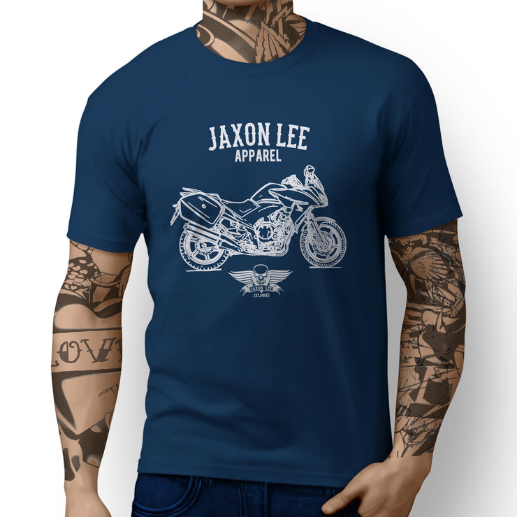 Jaxon Lee Illustration For A Honda CBF1000 Motorbike Fan T-shirt