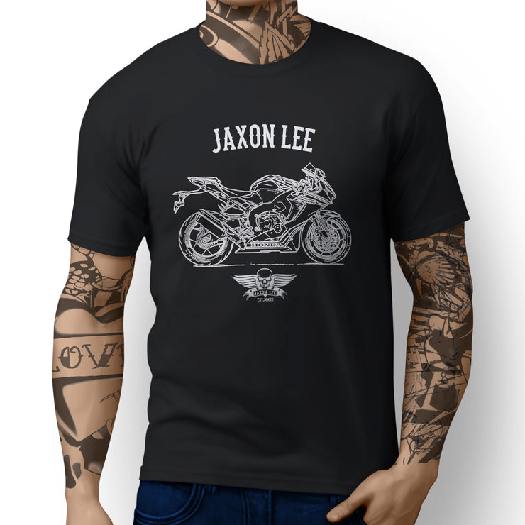 Jaxon Lee Illustration For A Honda CBR1000RR 2017 Motorbike Fan T-shirt