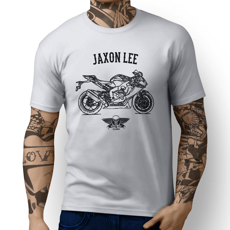 Jaxon Lee Illustration For A Honda CBR1000RR SP 2017 Motorbike Fan T-shirt