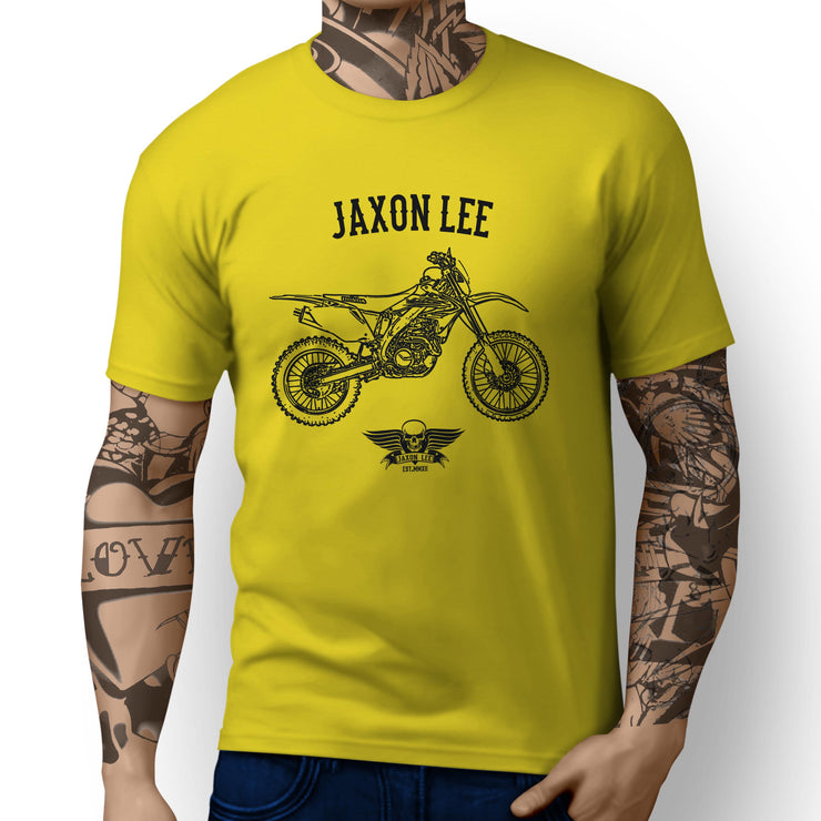 Jaxon Lee Illustration For A Honda CRF450X Motorbike Fan T-shirt