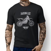 Jaxon Lee Illustration For A Honda CRF450X Motorbike Fan T-shirt