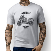 Jaxon Lee Illustration For A Honda NC750X DCT ABS Motorbike Fan T-shirt