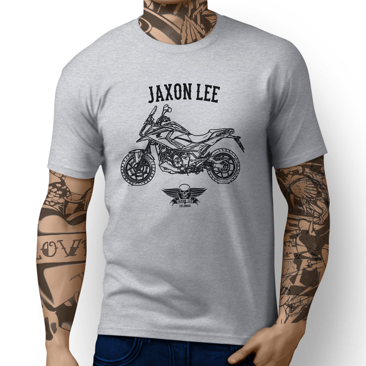 Jaxon Lee Illustration For A Honda NC750X DCT ABS Motorbike Fan T-shirt