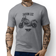 Jaxon Lee Illustration For A Honda NC750X DCT ABS Motorbike Fan T-shirt