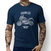 Jaxon Lee Illustration For A Honda NC750X DCT ABS Motorbike Fan T-shirt