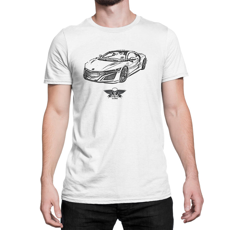 Jaxon Lee Illustration For A Honda NSX 2017 Motorcar Fan T-shirt