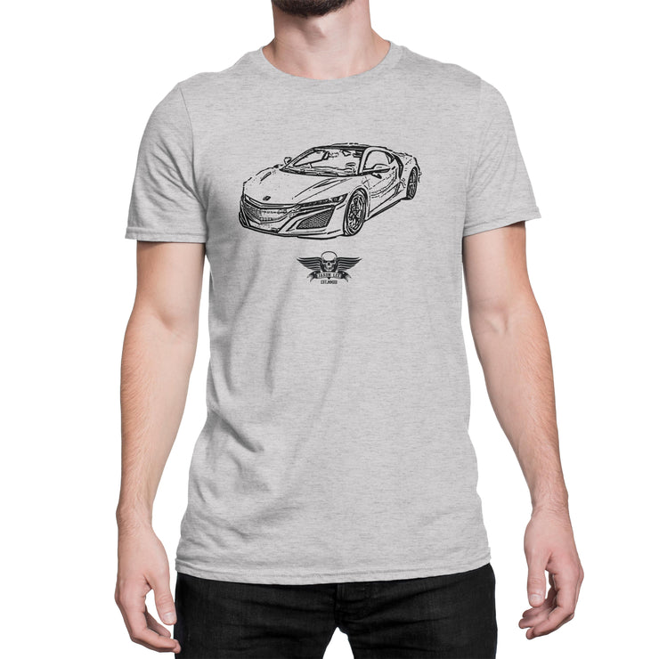 Jaxon Lee Illustration For A Honda NSX 2017 Motorcar Fan T-shirt