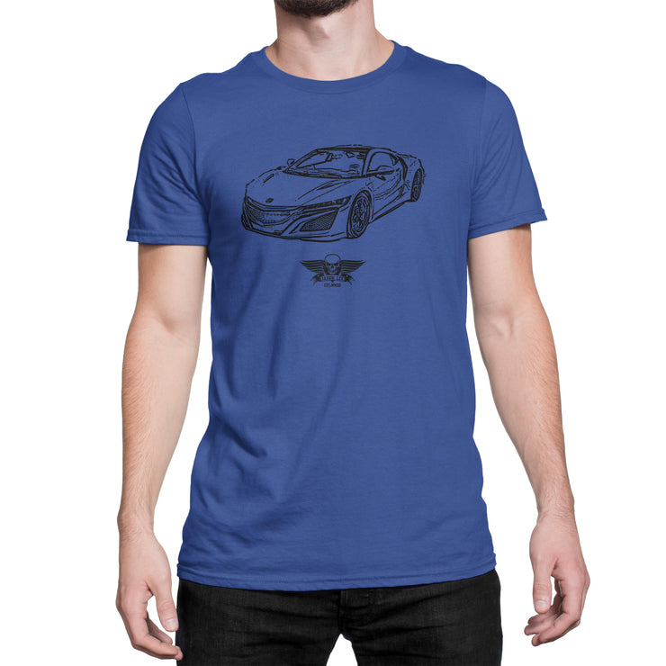 Jaxon Lee Illustration For A Honda NSX 2017 Motorcar Fan T-shirt