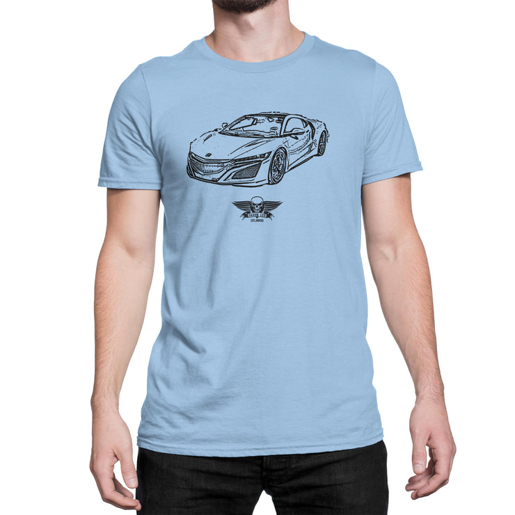Jaxon Lee Illustration For A Honda NSX 2017 Motorcar Fan T-shirt