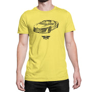 Jaxon Lee Illustration For A Honda NSX 2017 Motorcar Fan T-shirt