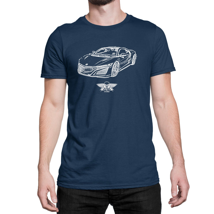 Jaxon Lee Illustration For A Honda NSX 2017 Motorcar Fan T-shirt