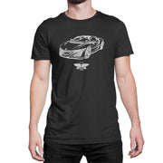 Jaxon Lee Illustration For A Honda NSX 2017 Motorcar Fan T-shirt