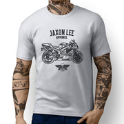 Jaxon Lee Illustration For A Honda RC51 RVT 1000  Motorbike Fan T-shirt