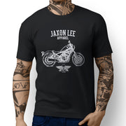 Jaxon Lee Illustration For A Honda Rebel 500 Motorbike Fan T-shirt