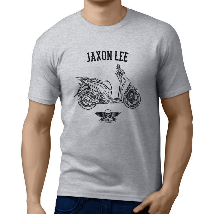 Jaxon Lee Illustration For A Honda SH150 Motorbike Fan T-shirt