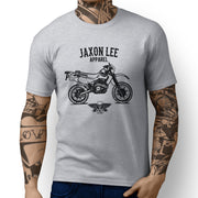 Jaxon Lee Illustration For A Honda XR650L Motorbike Fan T-shirt