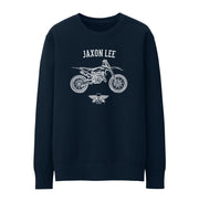 Jaxon Lee Illustration For A Husqvarna TC 125 Motorbike Fan Jumper