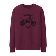 Jaxon Lee Illustration For A Husqvarna TX 300i Motorbike Fan Jumper