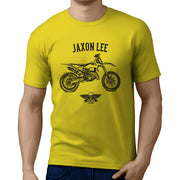 Jaxon Lee Illustration For A Husqvarna TX 300i Motorbike Fan T-shirt