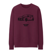 Jaxon Lee Illustration For A Hyundai i30N Performance Motorcar Fan Jumper