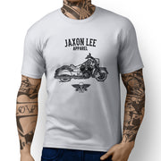 Jaxon Lee Illustration For A Indian Chief Dark Horse Motorbike Fan T-shirt