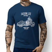 Jaxon Lee Illustration For A Indian Chief Vintage Motorbike Fan T-shirt