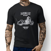 Jaxon Lee Illustration For A Indian Chieftain Motorbike Fan T-shirt