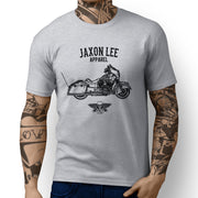 Jaxon Lee Illustration For A Indian Chieftain Dark Horse Motorbike Fan T-shirt