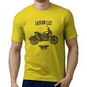 Jaxon Lee Illustration For A Indian FTR 1200 Motorbike Fan T-shirt