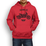 Jaxon Lee Illustration For A Indian FTR 1200 Motorbike Fan Hoodie